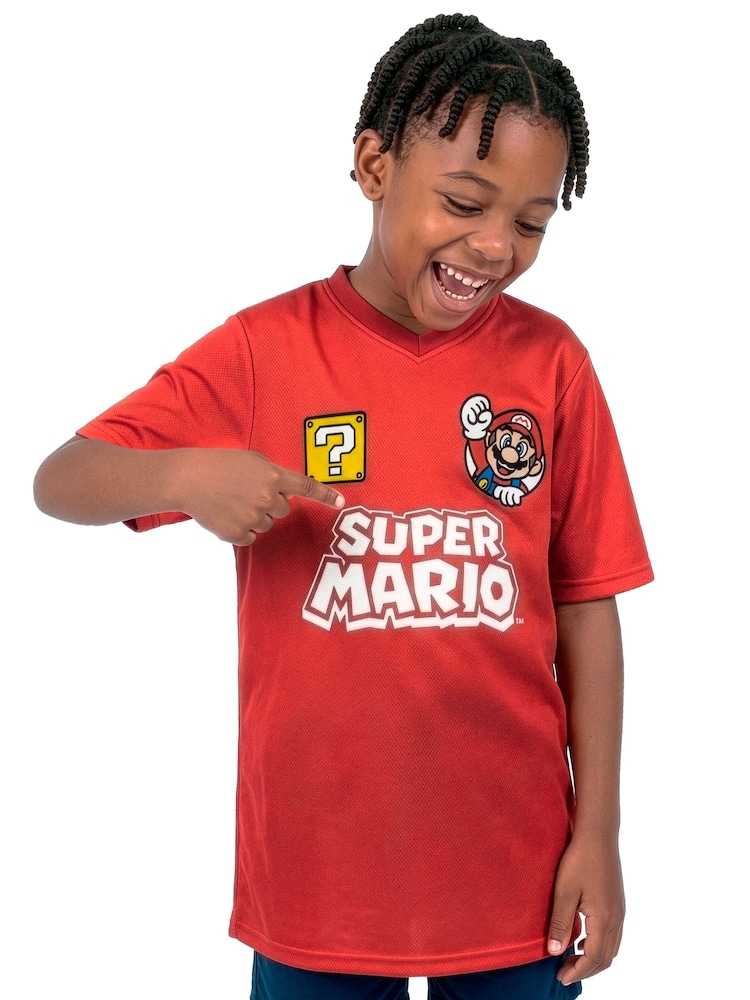Character Red Super Mario Football Shirt - Image 2 of 14