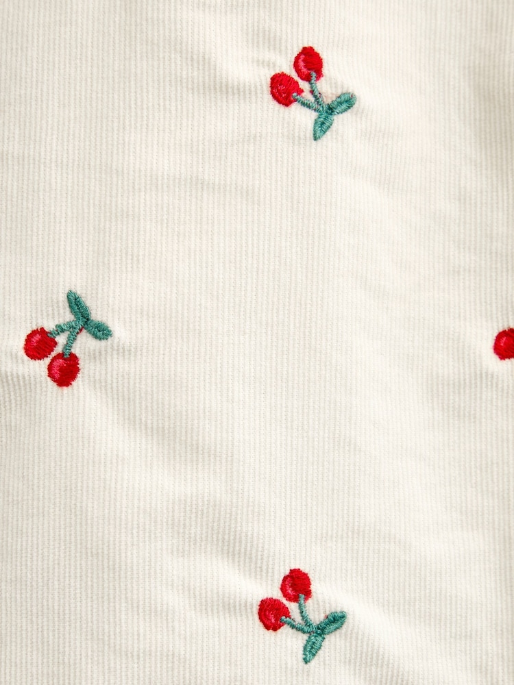 JoJo Maman Bébé Embroidered Cord Blouse - Imagen 4 de 4