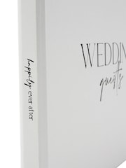 Widdop White Textured Guest Book 'Wedding Guests' - Image 7 of 7
