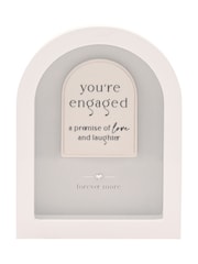 Widdop White Arch Plaque 18cm Engaged - Image 2 of 8