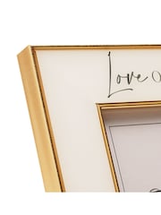 Widdop White Bow Frame 'Love of my life' 4" x 6 - Image 4 of 5