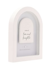 Widdop White Arch Plaque 18cm - 25 Years - Image 3 of 8