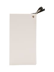 Widdop White Single Ring Bound Linen Guest Book - Image 7 of 7