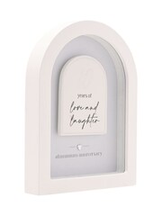 Widdop White Arch Plaque Ornament 18cm - Image 3 of 9