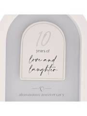 Widdop White Arch Plaque Ornament 18cm - Image 5 of 9