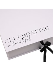 Widdop White A4 Keepsake Box 'Beautiful Bride' - Image 3 of 5