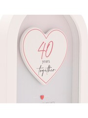 Widdop White Arch Plaque Ornament 18cm - Image 4 of 9