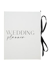 Widdop White Textured Wedding Planner - Image 1 of 8