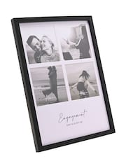 Widdop Black Multi Aperture Photo Frame - Engaged - Image 3 of 7