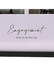 Widdop Black Multi Aperture Photo Frame - Engaged - Image 4 of 7