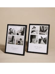 Widdop Black Multi Aperture Photo Frame - Engaged - Image 6 of 7