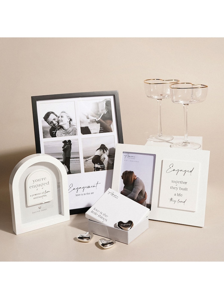 Widdop Black Multi Aperture Photo Frame - Engaged - Image 7 of 7