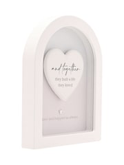 Widdop White Arch Plaque 18cm - Together - Image 2 of 8