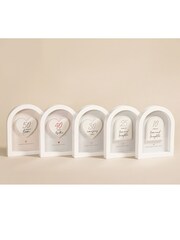 Widdop White Arch Plaque 18cm - 50 Years - Image 7 of 9