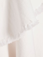 River Island White Asymmetric Skirt With Keychain - Image 4 of 4