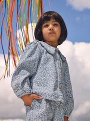 JoJo Maman Bébé Printed Shirt & Trouser Set - Imaginea 1 din 7