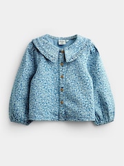 JoJo Maman Bébé Printed Shirt & Trouser Set - Imaginea 3 din 7