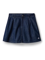 Calvin Klein Jeans Blue Pleated Denim Skirt - Image 5 of 5