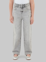 Calvin Klein Jeans Grey Barrel Leg Jeans - Image 1 of 5