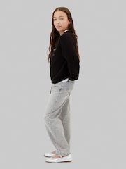 Calvin Klein Jeans Grey Barrel Leg Jeans - Image 4 of 5