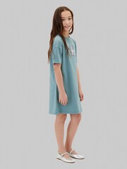 Calvin Klein Jeans Blue Signature Logo T-Shirt Dress - Image 4 of 5