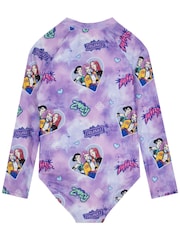 Character K-Pop Demon Hunters Long Sleeve Swimsuit With Scrunchie - Imagen 4 de 9