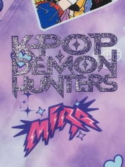 Character K-Pop Demon Hunters Long Sleeve Swimsuit With Scrunchie - Imagen 6 de 9