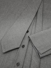 Reiss Rosaria Woven Neck-Tie Long-Sleeve Shirt - Bild 7 von 7