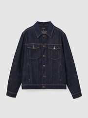 Reiss Acre Denim Trucker Jacket - Imagen 2 de 7