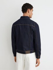 Reiss Acre Denim Trucker Jacket - Imagen 6 de 7