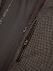 Reiss Badge Check Single-Breasted Blazer with Gilet Insert Tailored-Fit - Attēls 11 no 12