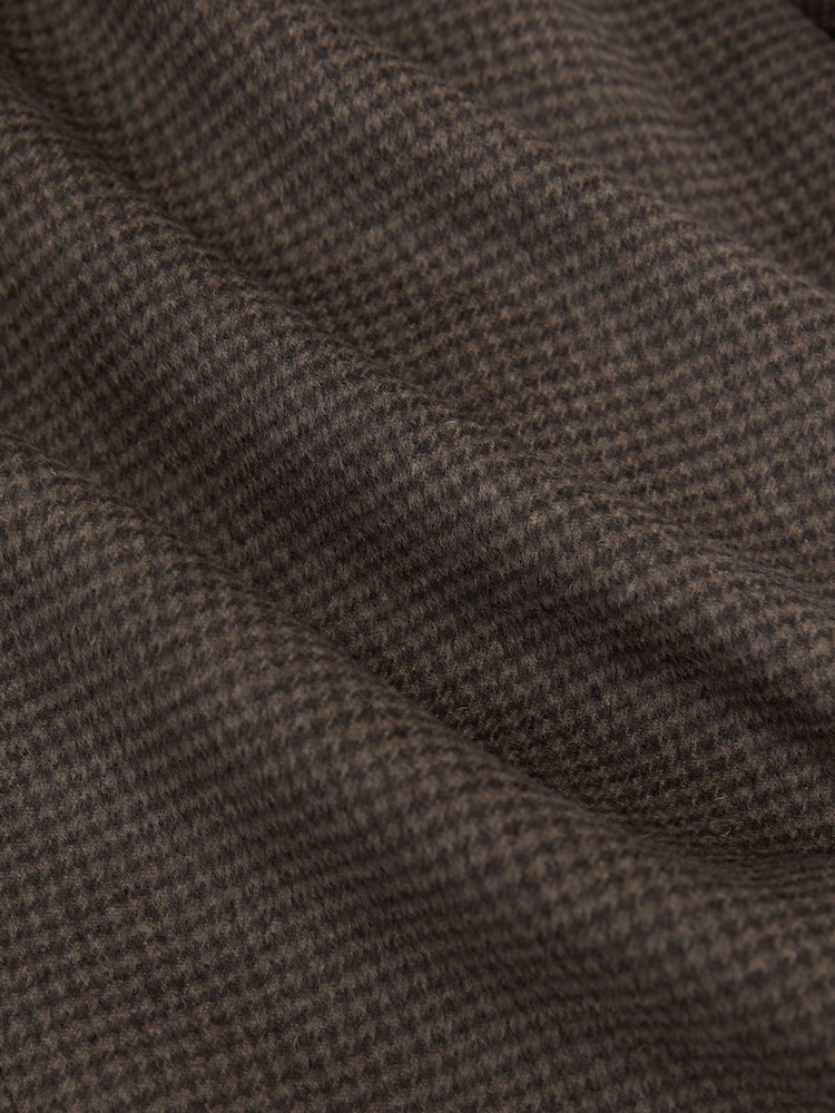 Reiss Badge Check Single-Breasted Blazer with Gilet Insert Tailored-Fit - Attēls 12 no 12