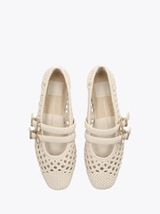 Dolce Vita Baylee Woven 566 White Shoes - صورة 4 من 4
