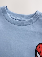 ខៀវ - អាវយឺតដៃវែង Spiderman (អាយុ 3-16ឆ្នាំ) - រូបភាព 3 នៃ 6
