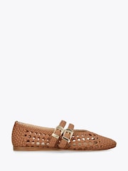 Dolce Vita Baylee Woven 291 Brown Shoes - 圖片 1，共 4