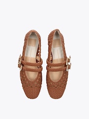 Dolce Vita Baylee Woven 291 Brown Shoes - 圖片 3，共 4