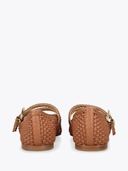 Dolce Vita Baylee Woven 291 Brown Shoes - 圖片 4，共 4