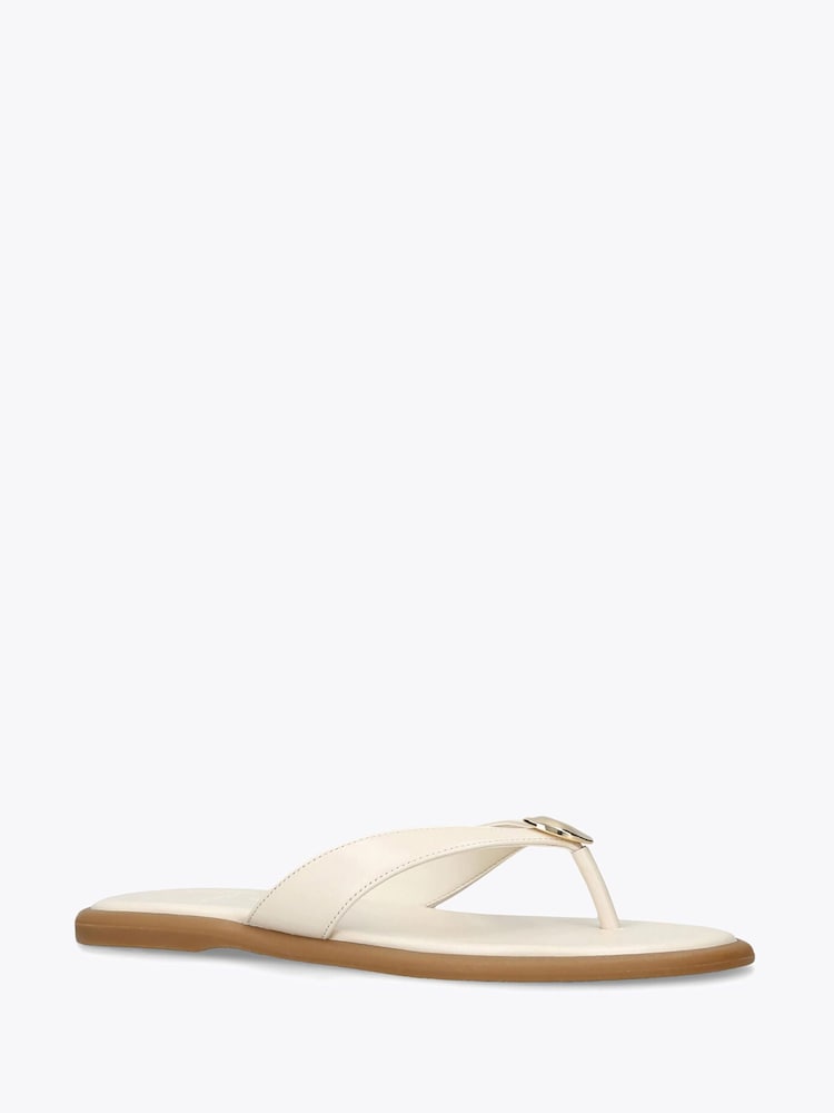 Dolce Vita Jaina 102 White Sandals - صورة 2 من 4