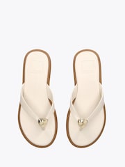 Dolce Vita Jaina 102 White Sandals - صورة 4 من 4
