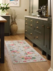 Hug Rug Natural Vintage Rose Runner - Image 1 of 4