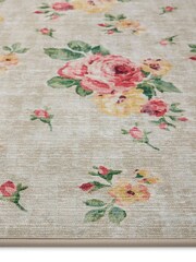 Hug Rug Natural Vintage Rose Runner - Image 3 of 4
