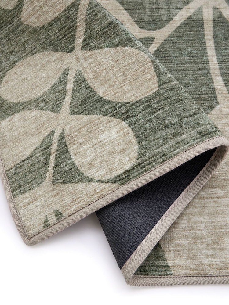 Hug Rug Green Eden Leaves Runner - Image 4 of 4