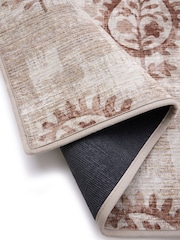 Hug Rug Rust Woodblock Paisley Runner - Image 4 of 4