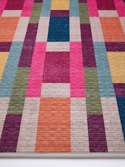 Hug Rug Multi Jude Geo Weave Bright Rug - Image 3 of 3