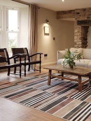 Hug Rug Natural Savanna Stripe Rug - Image 1 of 4