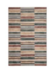 Hug Rug Natural Savanna Stripe Rug - Image 2 of 4