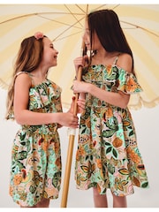 Monsoon Tropical Floral Frilly Dress - 圖片 2/3