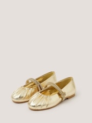 Monsoon Diamanté Strap Ballet Flats - Imagen 1 de 2