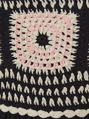 Vestido sin mangas de crochet Monzón - Imagen 2 de 2