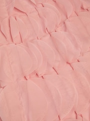 Monsoon Pink Strappy Scallop Frill Dress - Image 2 of 2